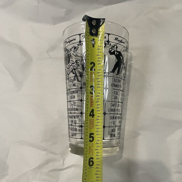 Vintage Mid-Century Barware Drink Mixer Cocktail Shaker Federal Glass Co. Retro - Picture 2 of 8